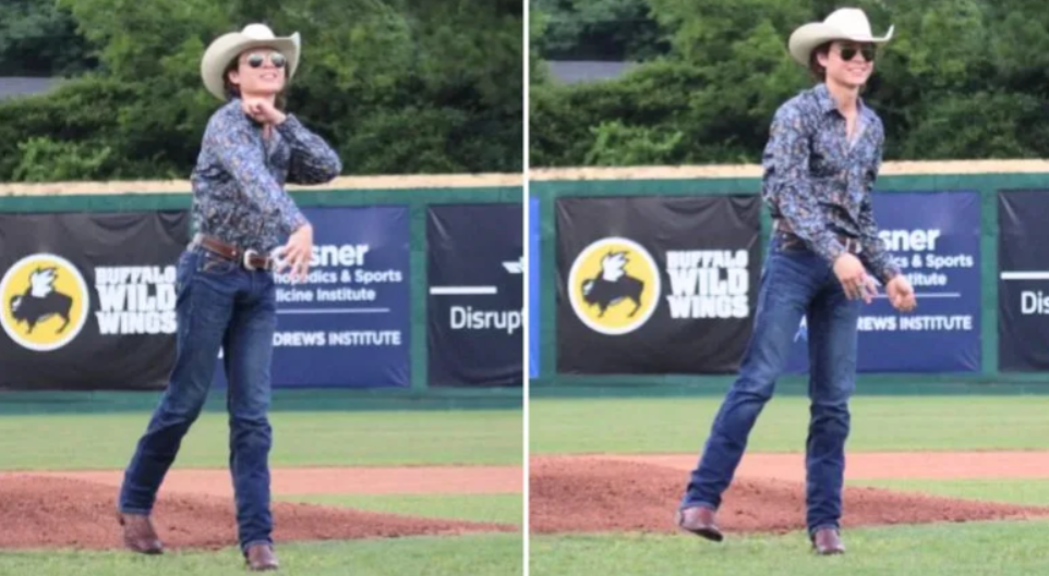 John Foster Silences Stadium with Soulful National Anthem — Then Shocks Everyone with a Perfect First Pitch