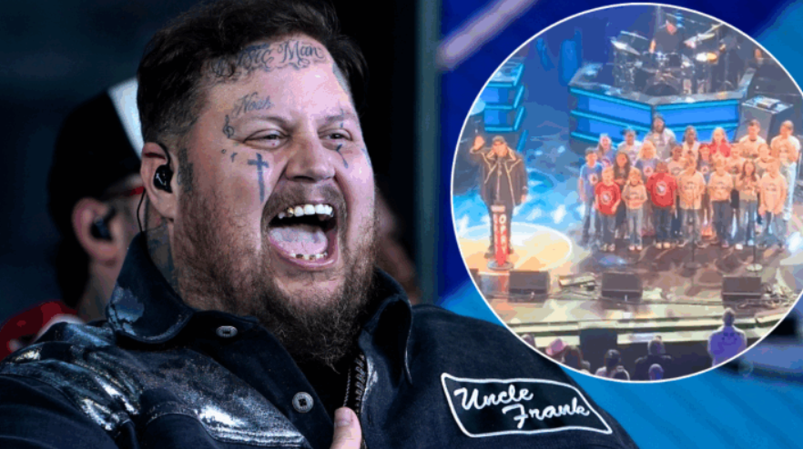 Jelly Roll Invites Elementary School Students To Sing With Him On The Opry Stage