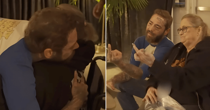 Jelly Roll’s Mom Met Post Malone, And Their Interaction Was Equal Parts Sweet & Hilarious