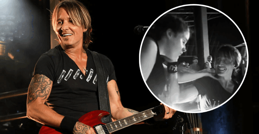 Keith Urban Shares A Beautiful Moment With A Visually Impaired Fan During A Recent Concert [WATCH]