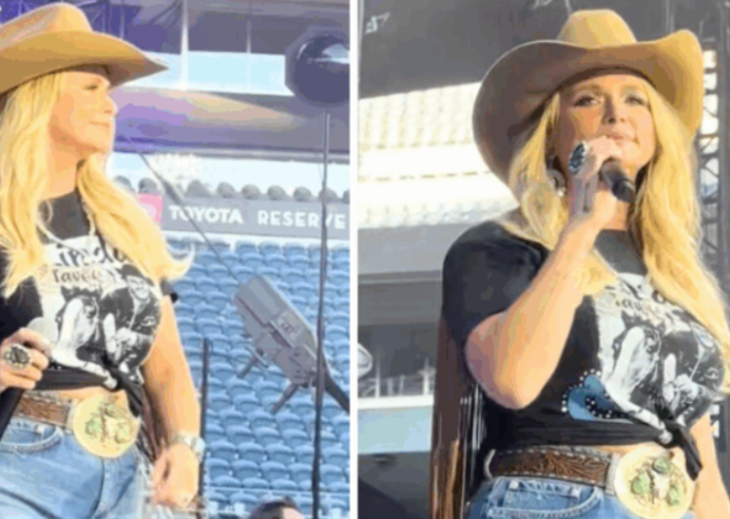 Miranda Lambert’s Skirt Becomes Talk Of The Town While Opening For Morgan Wallen