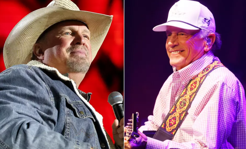Garth Brooks Surprises George Strait Fans at Texas Flood Benefit Concert