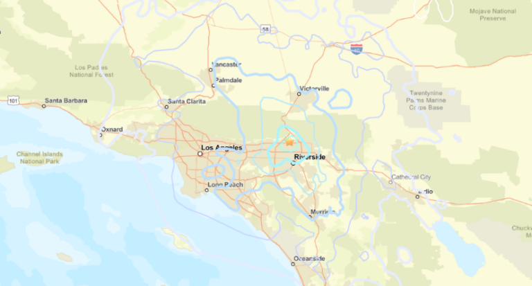California earthquake