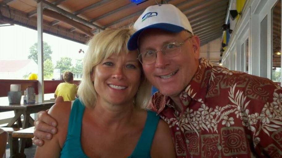 Country artist Spencer Hatcher’s parents, Holly and Michael, in a photo Holly shared in 2012.
