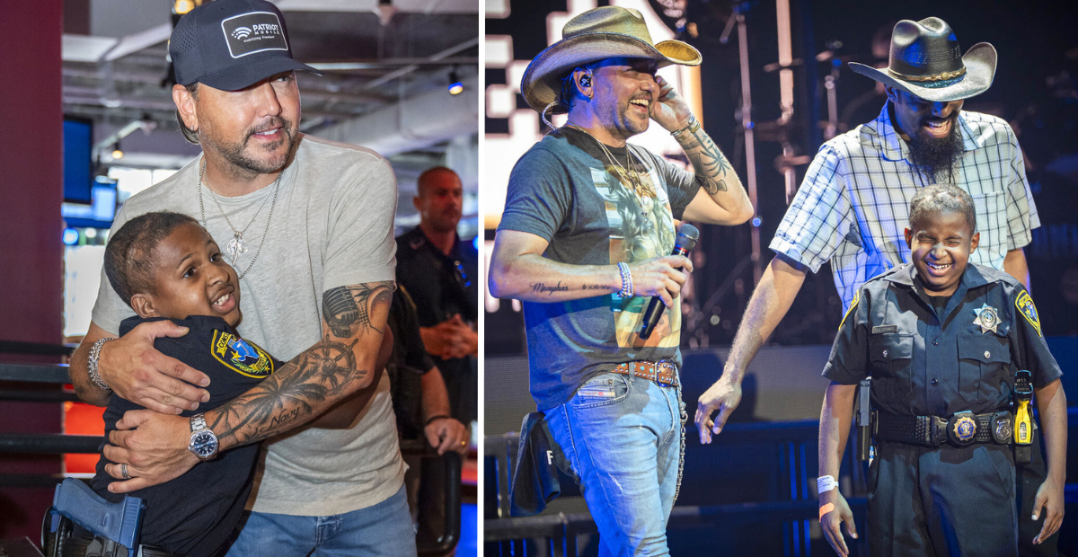 Jason Aldean & DJ Daniel Raise $200k for Childhood Cancer Charity