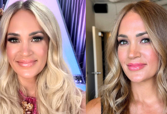 [PHOTOS] Carrie Underwood Shocks Fans With Bold Return To Her Natural Hair Color