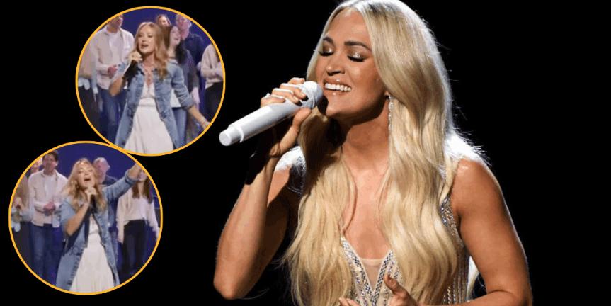 Carrie Underwood Gives A Powerful Performance Of “Pour Your Spirit Out” During Church Service