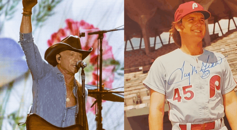 Tim McGraw Sends Birthday Tribute To His Late Father Tug McGraw From The “Field Of Dreams”