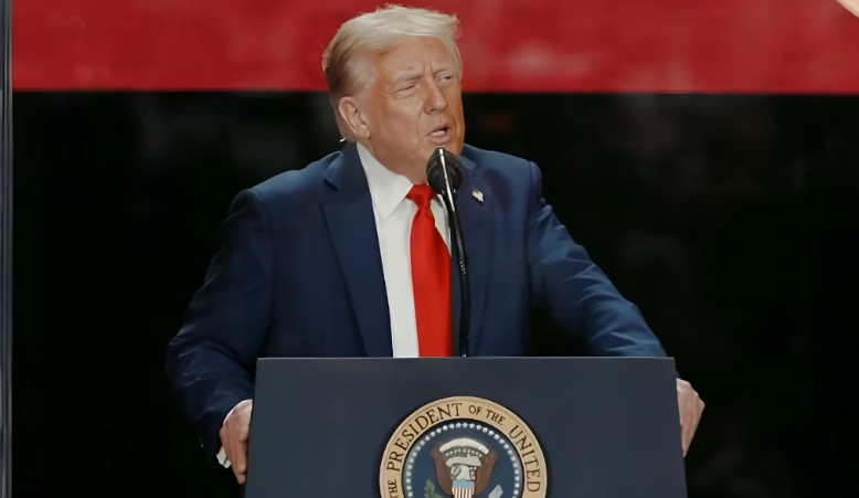 President Donald Trump Addresses Massive Crowd At Charlie Kirk’s Memorial Service