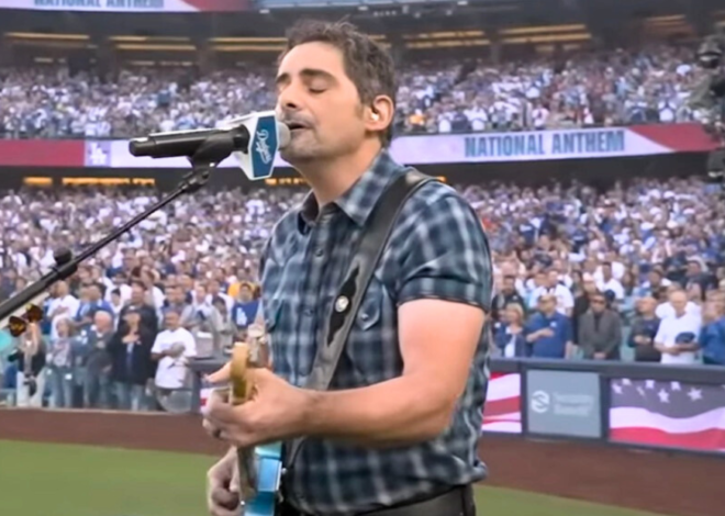 Brad Paisley Gives Heartfelt National Anthem Performance Before World Series Game 3