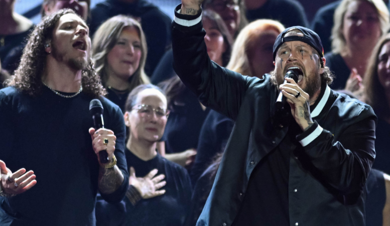 Brandon Lake & Jelly Roll Team Up For Powerful Dove Awards Performance