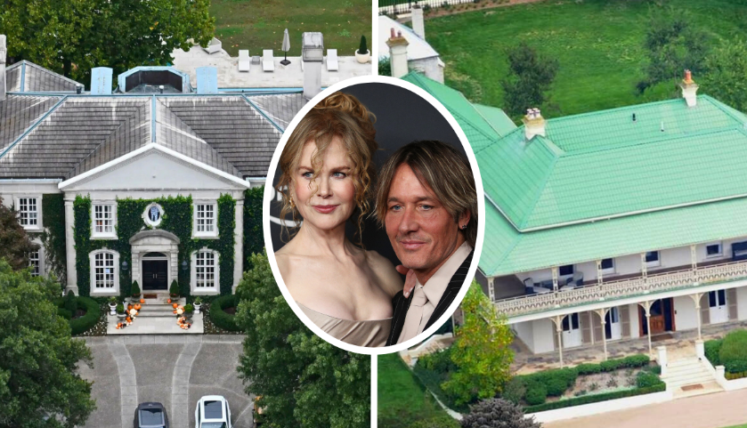 All Of The Homes In Keith Urban & Nicole Kidman’s Nearly $50 Million Property Portfolio