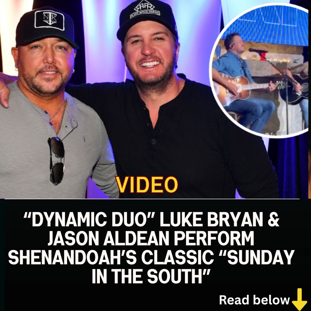 “Dynamic Duo” Luke Bryan & Jason Aldean Perform Shenandoah’s Classic “Sunday In The South”