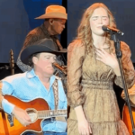 Clay Walker Gets Emotional Watching His Teenage Daughter Sing “Jesus, Take The Wheel” Onstage