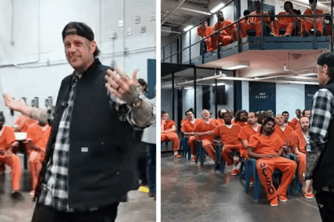 Jelly Roll Brings Thanksgiving Meals To Prison Where He Was Incarcerated