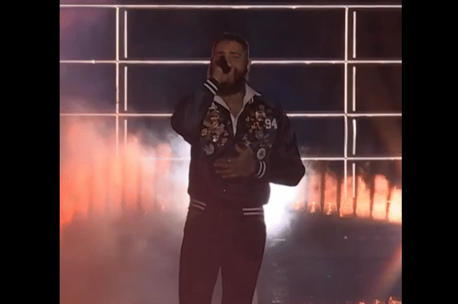 Post Malone Electrifies NFL Halftime Show With “Wrong Ones”