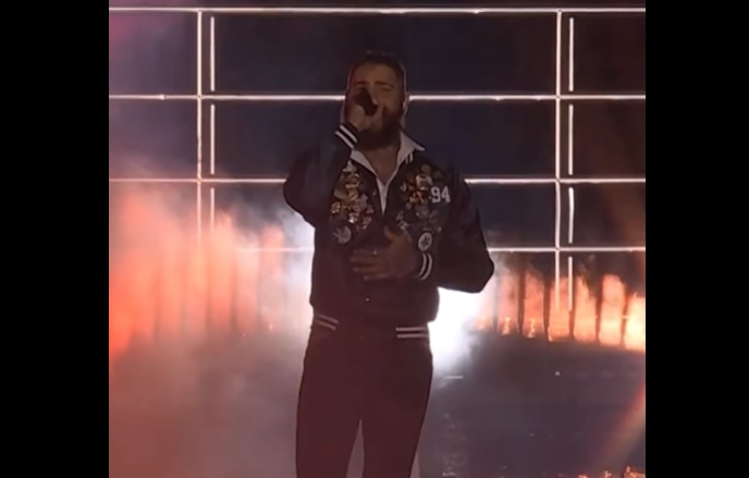 Post Malone Electrifies NFL Halftime Show With “Wrong Ones”