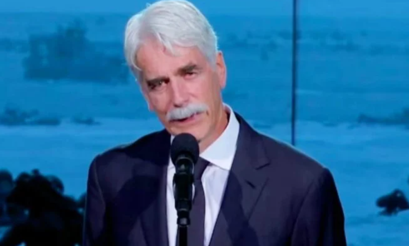 With Tears In His Eyes, Sam Elliott Recites WWII Survivor’s Account Of D-Day
