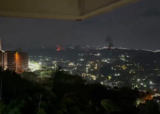 U.S. launches military strikes on Venezuela, Trump says Maduro captured and flown out of the country