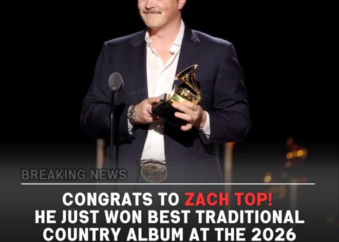 Zach Top Wins Best Traditional Country Album at the 2026 Grammy Awards