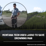 Montana Teen Uses Lasso to Save Drowning Man
