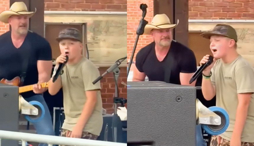 John Anderson Swingin Goes Viral With Young Singer