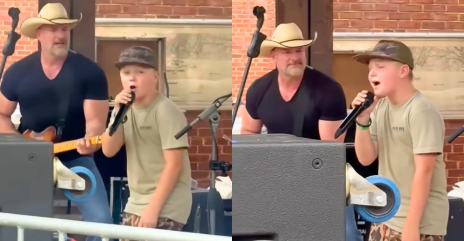 John Anderson Swingin Goes Viral With Young Singer