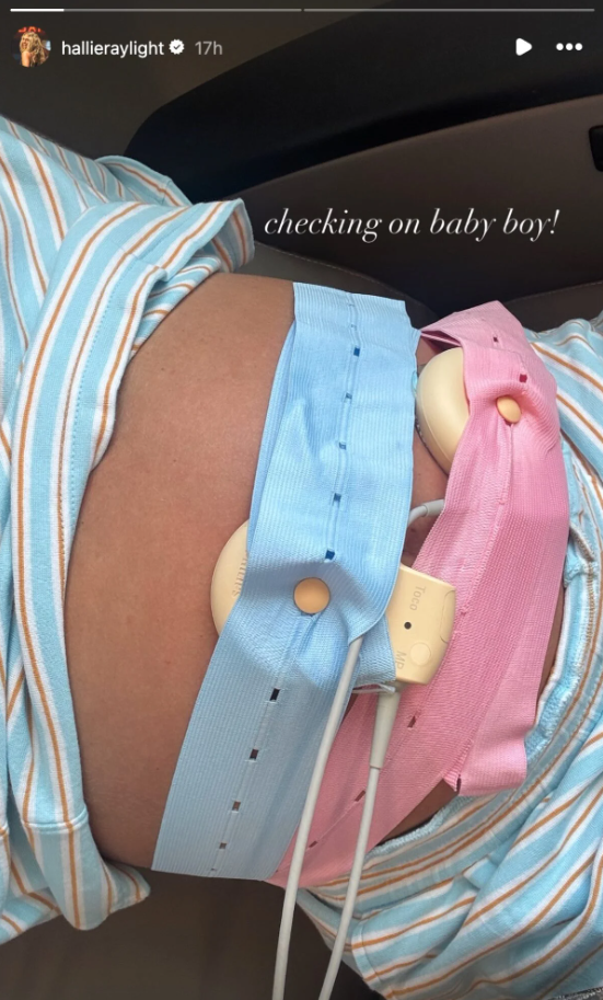 Hallie Ray McCollum shares baby update (Photo Credit: Hallie Ray McCollum / Instagram)