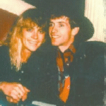 Lane Frost and widow Kellie Kyle during their rodeo years together.