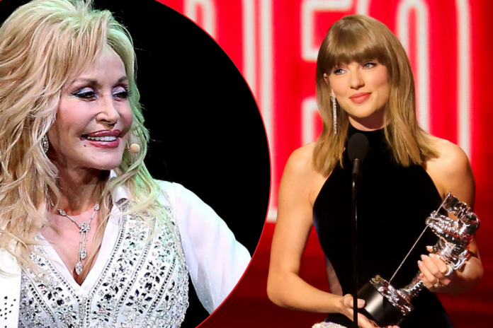 Transcript of Taylor Swift's tribute to Dolly Parton at the VMAs.