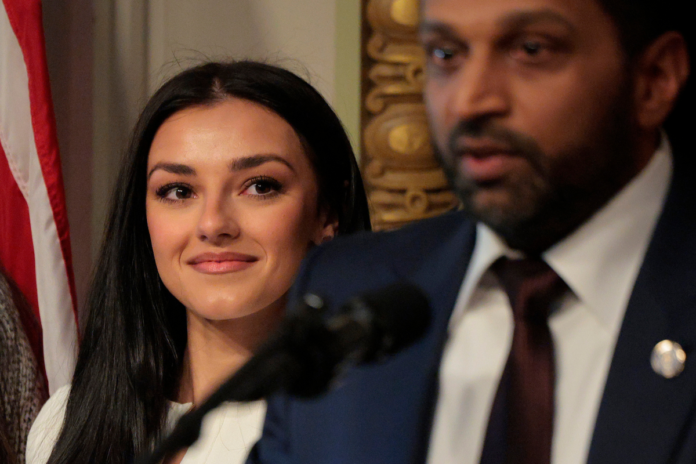 Alexis Wilkins is engaged to FBI Director Kash Patel.