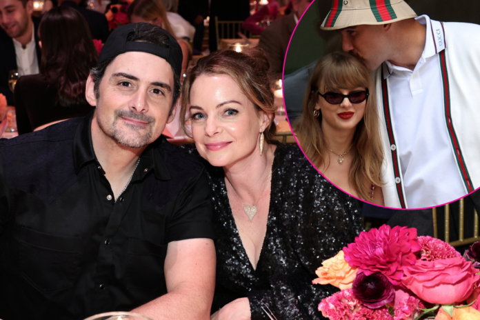 Brad Paisley shares insights on Taylor Swift's wedding details.
