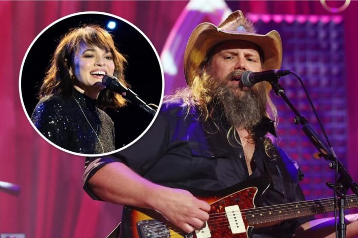 Chris Stapleton and Norah Jones collaborate in new song 'April's Gone'