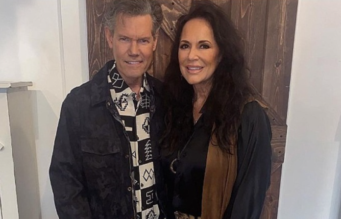 Randy Travis and his wife Mary Travis ahead of the release of his emotional new song